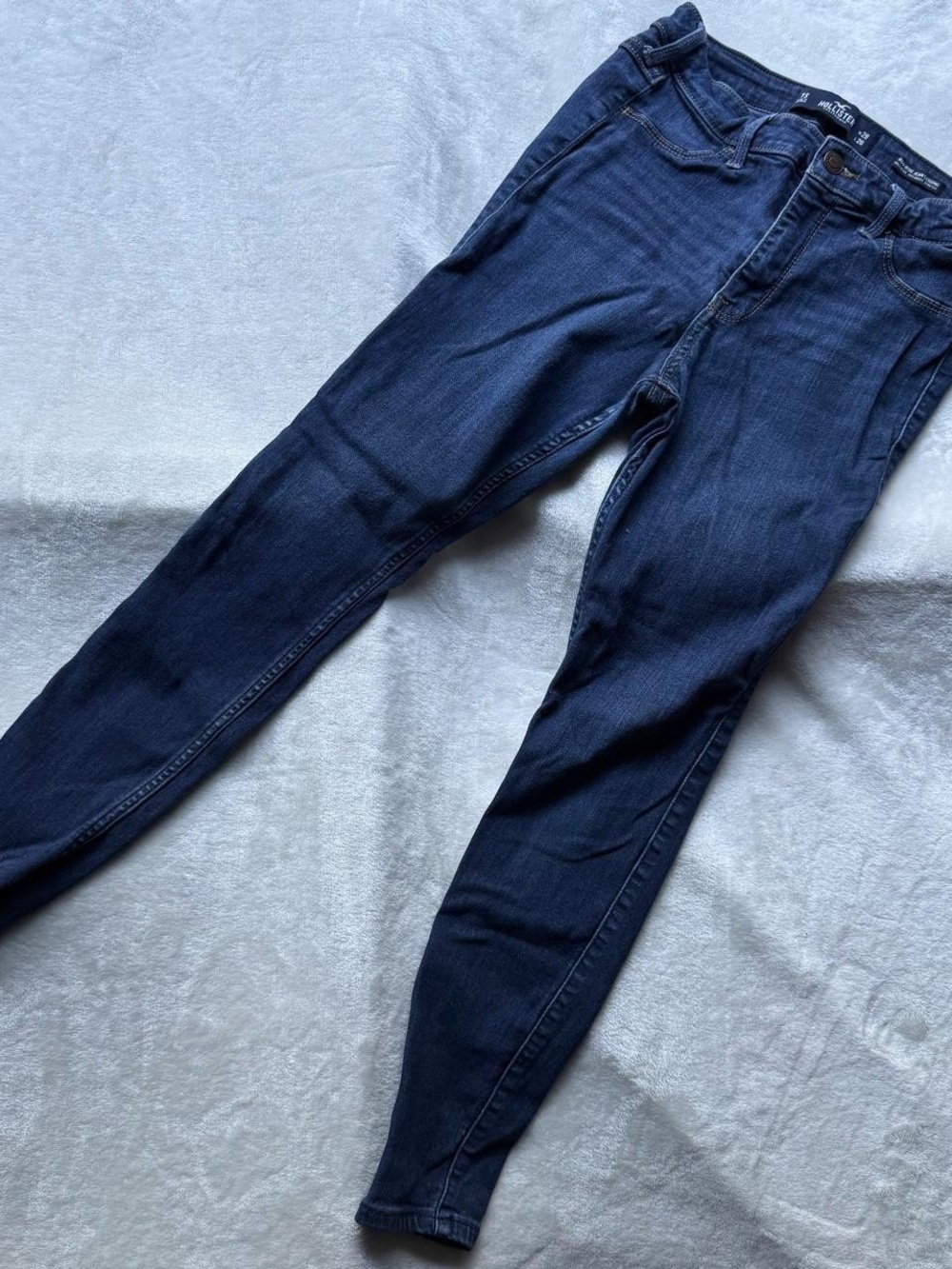 Women’s Dark Indigo Skinny Jeans - Stretch Slim Fit